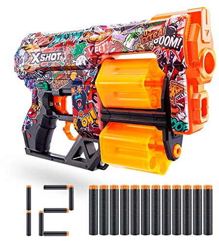 color baby s.l. X-Shot Skins-Pistola Dread C/12 freccette +8A
