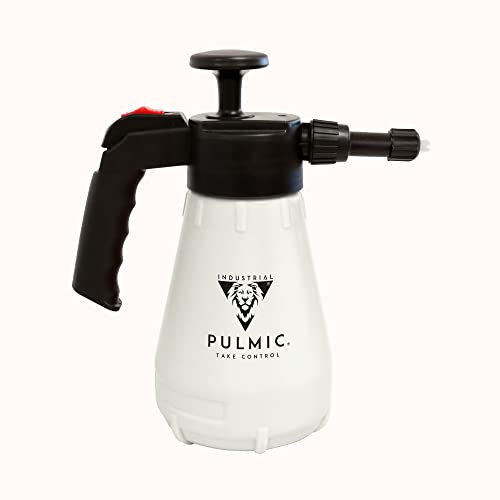 Pulmic Industrial 2000 Foam VITON - Pulverizador a Presión 1,5L para Espuma, Jardinería y Limpieza del Hogar - Kit Profesional para Plantas, Agua y Coches Versatilidad
