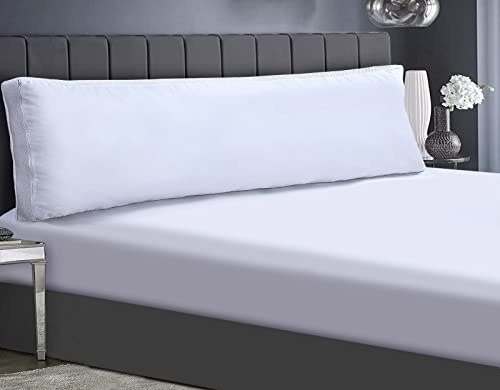Bedding Home Breathable Airmesh Bolster Pillow 6ft, Extra Large Full Body Pillow for Side Sleeping, Maternity Support Cuddle Cushion Bolster Long Pregnancy Pillows for Head, Neck & Back Support (6ft)