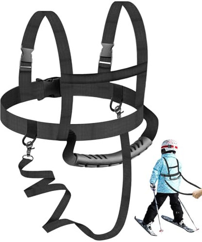 Kinder Skigurt, Kinder Skischultergurt, Skigurt Skating Ski Sicherheitsschultergurt, Ski Skigurt für Kinder Trainingsgürtel für Skating Snowboarden Skifahren Radfahren Anfänger
