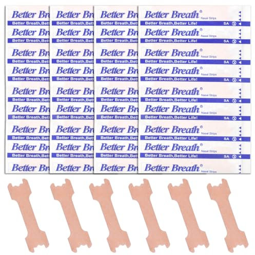 Nasenpflaster,200 Stück Nasenpflaster Schnarchen,Schnarchstoppper,Nasenstrips Gegen Schnarchen,Schnarchstopper Pflaster,66 x 19 mm,Lindert Sofort Verstopfte Nase,Verbessert Den Schlaf 66 x 19 mm