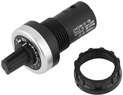Potenciómetro de 10k Montaje en Panel VSD VFD Variador de Velocidad Invertido, Terminales Tipo Tornillo, Modo de Ajuste de Resistencia