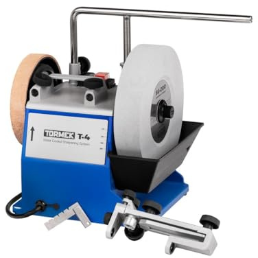 Tormek T4 Nassschleifmaschine + SE-77 Vorrichtung + SQ-90 Winkelhaken 421370/1