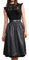 Krüger Dirndl Alisha 70cm Länge Knielang | Elegantes Samt-Dirndl mit Schlichter Dirndlschürze | Damen (DE/NL/SE/PL, Numerisch, 38, Regular, Regular, schwarz)