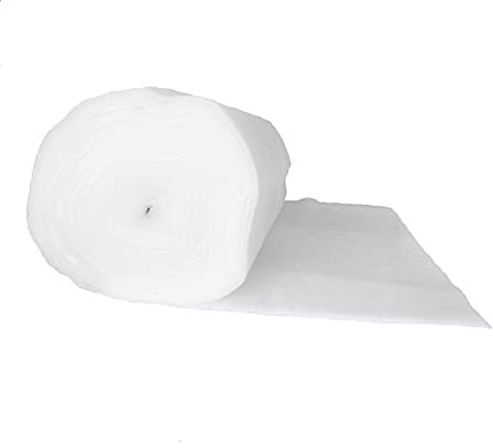 pemmiproducts Spezial Patchworkvlies 120g/m², 1,5 m x 10 m, ca. 12 mm dick, 100% Polyester, Volumenvlies, Polstervlies, Vliesstoff, Polsterwatte, Watte