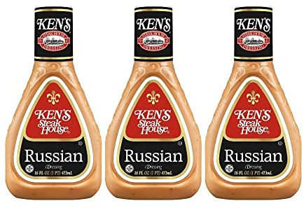 Ken's Steak House Russian Dressing (16 Ounce, Pack of 3)