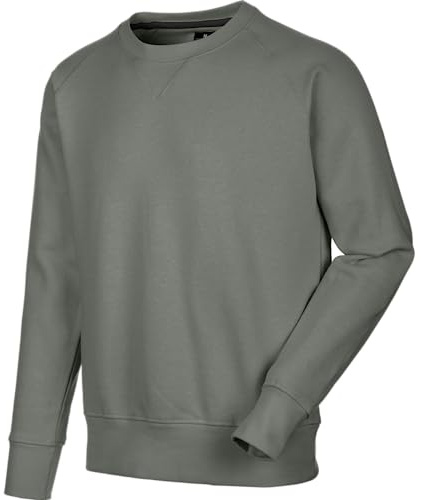 WÜRTH MODYF Sweatshirt Job+ für Herren & Damen in Smoke - moderner Arbeitspullover, perfekt für Handwerk, Werkstatt, Arbeiten im Freien - in den Größen M