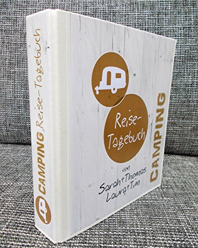 Camping-Reise-Tagebuch für Wohnwagen PERSONALISIERBAR Ringbuch DIN A5