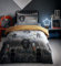 Portfolio Gamer Duvet Fully Reversible Glow in The Dark Quilt Cover Teenagers Kids Bedlinen Bedding Set, Cotton Blend, Grey, 2 pieces, Single