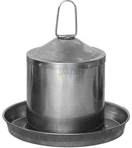 Suinga Hühnertränke, Wasserspender für Hühner 2 Liter, BPA-frei, Frei von gefährlichen Kanten, Aufhängbar und Aufstellbar, 24x19 cm