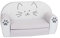 Knorrtoys 68481-Kindersofa-Katze Lilli, Baumwolle, Bunt