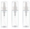 VASANA 3 Unidades de 100 ml 3.4 onzas vacía de Espuma de plástico Transparente dispensador de jabón espumante Recargable de Viaje jabón de Manos Espuma para jabón desinfectante de Manos