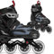 Movino Inline Skates Cruzer Two Rollschuhe Kinder Mädchen Jungen Inliner Rollerskates Fitness Sport Outdoor Inliner für Kinder Inlineskates Verstellbar Großen Rädern 80 mm Kids-Inliner, L (38-41)