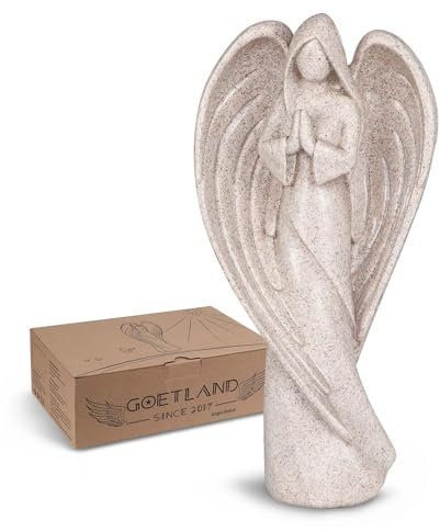 Goetland Desert Angel Statue Sympathy Gift Remembrance Figurines for Comfort Grieving Express Condolences Loss of Loved One Memorial Gift for Family Friend