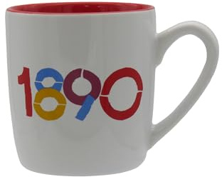 CYPBRANDS Sevilla, Tazas, Desayunos, Menaje, Tazas Originales, Cerámica, Color Blanco, Producto Oficial