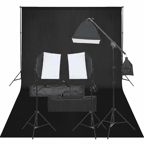 ShGaxin Kit de Estudio fotográfico con Set de Luces y Fondo, Fondos De Navidad, Fondo Fotografia, Fotografia Accesorios, Estudio Fotográfico, Kit Fotografia Estudio,
