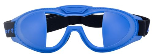 AOOOWER Lunettes de sport réglables légères pour entraînement de basket-ball, lunettes de football résistantes à la poussière, lunettes d'entraînement légères