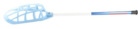 Lxwraptorial Blue Beginners Lacrosse Stick, Aluminum Alloy Training Stick for Youth and Adult Learners, Lightweight 296g Lacrosse Stick with Professional Head for Skill Development