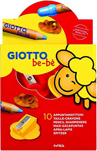 GIOTTO be-bè, Sacupuntas grande de plástico con un orificio , 10mm diámetro