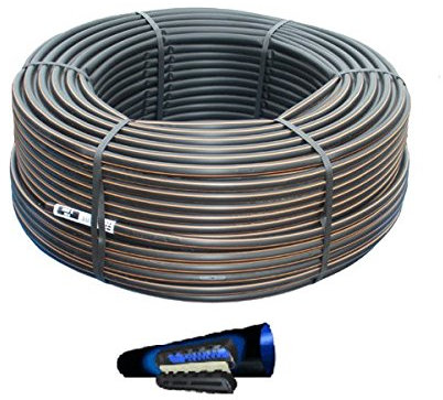 50 mt tubo polietilene ala gocciolante 16 passo 40 a goccia