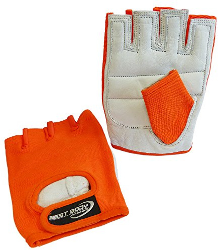 Best Body Nutrition Power Handschuhe – Fitness Handschuhe mit komfortablem, gepolstertem Innenhandleder – Atmungsaktiv – Nylon Handrücken, für Training, Gym, Gewichtheben