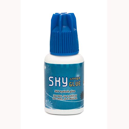 Adhesivo Pestañas para Extensiones de Pestañas - Profesional - Ultra Fuerte Halt- Largo Durabilidad - Diversos Variedades - Negro - 5ml (S)