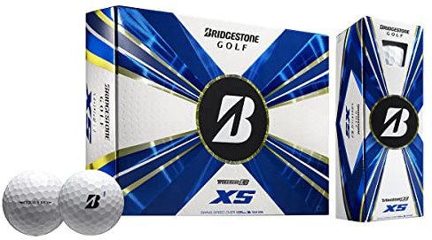 Bridgestone Golf 2022 Tour B XS White Golf Balls (Packaging May Vary), One Dozen