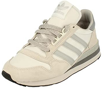 adidas Originals ZX 500 Herren-Laufschuhe, Sneaker, Größe 38, Grau-Weiß FW2810, Grey One Grey Two Crystal White, 38 EU