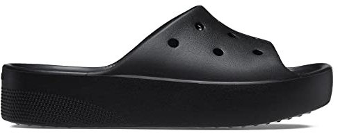 Crocs Women's Slides, Black, 3 UK