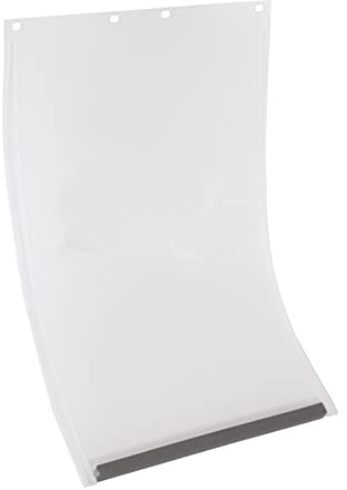 Best Pet Flap Medium Non PVC Compatible w/PetSafe PAC11-11038 - 8 1/8 x 12 7/8 Longer Lasting, Most Energy Efficient, Less Shrinkage, BPA Free