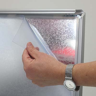 DisplayLager - Ersatzfolie für Kundenstopper/Klapprahmen, Antireflex und UV Schutz ((A1) 59,4 x 84,1)