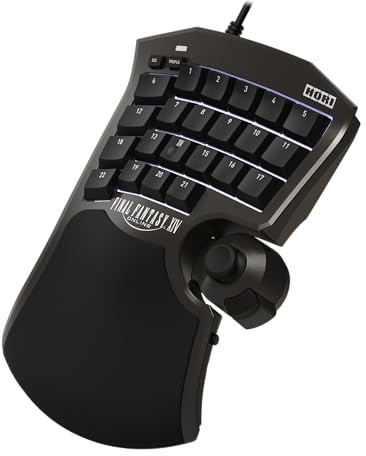 Hori Tactical Assault Commander F14 (Ed. Final Fantasy XIV) para PC (Windows 11/10), PS5 y PS4 - Licencia oficial de Square Enix