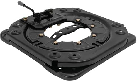 Svängbar konsol - Universal roterande adapter med handtag - Universal roterande sitsfot - Husbilsstol - 360° roterande bord - Modifikation - Lastbils sitskonsol för