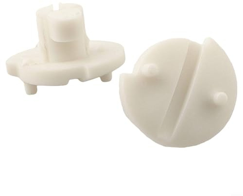 Filteilect Clips de cierre de invierno para frigorífico, 2 piezas, para caravanas, autocaravanas, DS295176600, material ABS, color beige, fácil de instalar, accesorios interiores