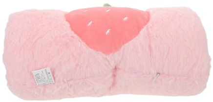 VICASKY Portable Strawberry Hand Warmer Pillow Cozy Winter Hand Muff for Women Thermal Insulated Sleeve for Cold Weather Outdoor Activities and Travel