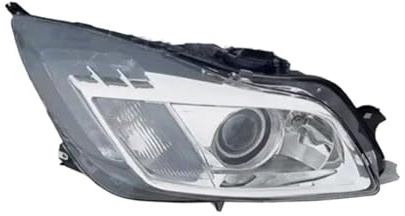 PaCsci Faros Delanteros Para Opel Para Insignia 2009 2010 2011 2012 2013 10PIN Xenon Faro De Parachoques Delantero Luz Principal Faro Delantero Coche(10Pin right side)