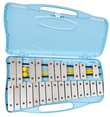 Angel AX25K Glockenspiel 25 Töne G2-G4 blau