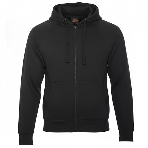 ROCK-IT Apparel Hooded Sweatshirt Hooded Jacket Workerhoodie Premium Pullover Hoody för män Storlekar XS-5XL-Mycket mjukt tyg Färg