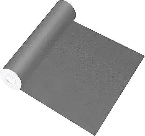 CHEIGHY Leder Reparatur Set - Kunstleder Selbstklebend Reparatur Lederflicken Premium Leder Patch Selbstklebende Flicken für Sofas Couch Autositze Möbel Reparatur (Lichtgrau, 44 x 200 cm)