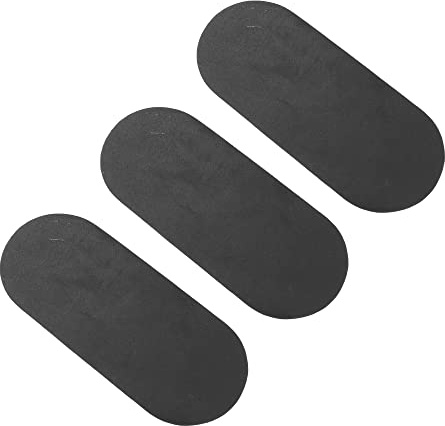 X AUTOHAUX 3pcs PVC Kayak Repair Patches for Inflatable Boats Canoe Black