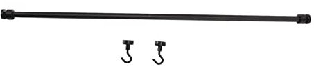 Fdit Barra di Sospensione Laterale in Metallo Multifunzionale Aste Magnetiche per Tende Apparecchio Regolabile Asta Magnetica Asta Magnetica Sospesa con Ganci per Campeggio All'aperto