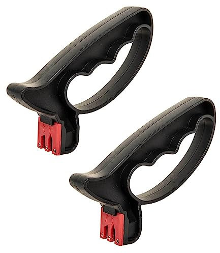 SIDCO Messerschärfer 2 x Messerschleifer Scherenschleifer Schärfer Messer Scheren