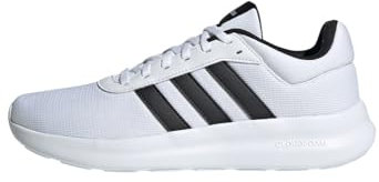 Adidas Herren LITE Racer 4.0 Shoes, Cloud White/Core Black/Core Black, 44 EU
