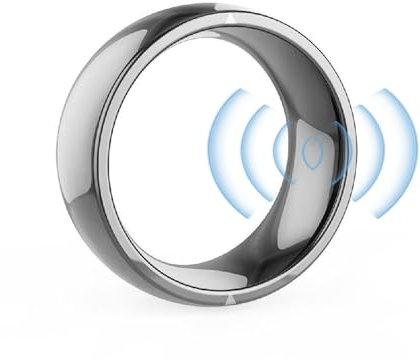 LadPumly Bague Intelligente Multifonctionnelle NFC for La Technologie Finger Smart Wear Finger Digital Ring Wearable Connect Smart(9#)