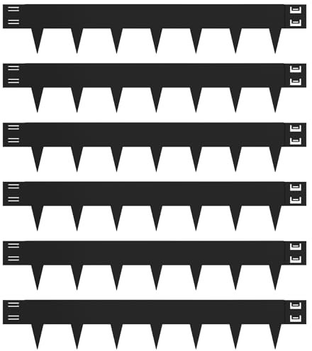 Gardenaire Metal Landscape Edging 6 Pack,40'' L x 6'' H