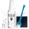 WEILAOK Silberreiniger für Schmuck, Jewelry Cleaner, Schmuck Reinigung, Silberbad für Silberschmuck mit Pinsel und silberputztuch für schmuck, Silberglanz Wiederherstellen, 100 ml
