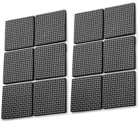 Anti Slip Furniture Grippers - Anti Skid Furniture Pads | Non Slip Furnishing Pads | Furnishing Hardwood Floor Protector | Wear-resistant Adhesive Rubber Chair Feet Floor Protectors For Table Sofa