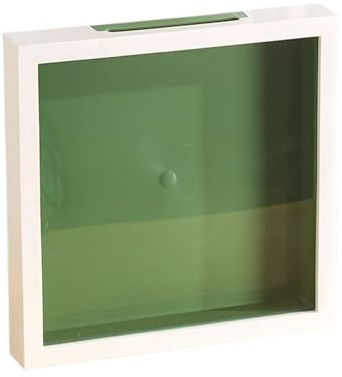 Raypontia Shadow Box con Ranura Integrada - Marco de Fotos | Portarecuerdos Transparente para Conciertos Viajes Bodas Playas | Exhibición para Hogar Y Apartamento