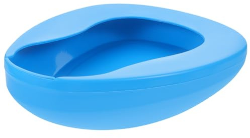 LALADEFIEE Portable Bedpan for Elderly Women and Men Contoured Design for Comfort Thickened Patient Pot for Home Hospital Travel Camping Use