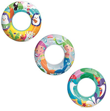 Bestway Sea Adventures Swim Rings 51 cm, Schwimmring Anelli galleggianti per avventura, Multicolore, taglia unica, 6942138949803